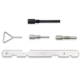 CCLIFE Engine Timing Belt Change Locking Tool Timing Tool Compatible with Ford Mazda Volvo 1.25, 1.4, 1.6, 1.8, 2.0L