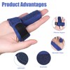 Katslyn 2PCS Pinky Finger Splints,Adjustable Finger Support,for Comfortable,Breathable,Fixed Injured Broken