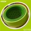 SIFTR (GREEN) Nesting Can Strainer Mini Colander Set - Space