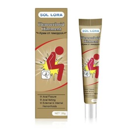 3pcs SOL LORA body care cream for men and women Hemorrhoids Cream - Volume: 1 count 【Mild results】