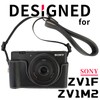 VOVMOEYA Camera Case for Sony ZV-1F/ZV-1M2 with Adjustable Shoulder Strap,