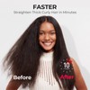 TYMO Hair Straightener Brush - Upgraded Ionic Plus Straightening Brush