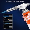 Sondiko Butane Torch Lighter, Dual Flame Mode Butane Torch Lighter