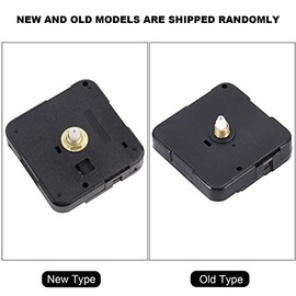 Piezas de Movimiento de Reloj de Bricolaje, Mecanismo de Bricolaje Negro Punto de Cruz de Cuarzo Piezas de Movimiento de Reloj Juego de Herramientas de Reparación de Repuesto, Accesorios de Reloj