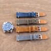 Onthelevel 20mm 22mm Unisex Comfortable Leather Suede Quick Release Watch