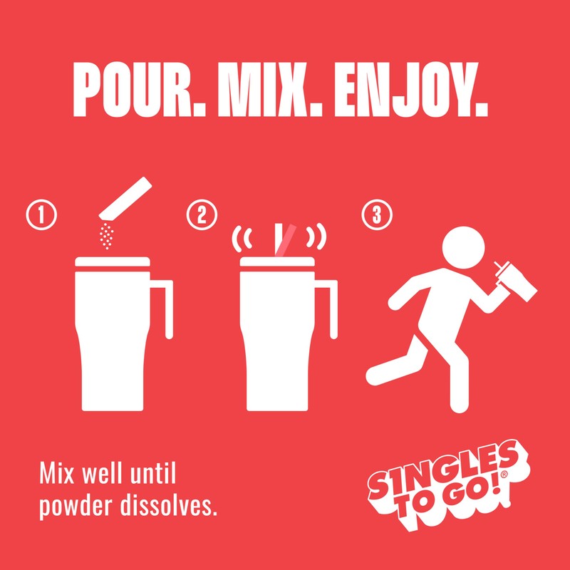 Starburst Singles To Go Powdered Drink Mix & Just Add