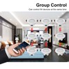 A C100-264V 9W 4.7Inches LEDs RGB+CCT Intelligent Recessed Lighting Downlight