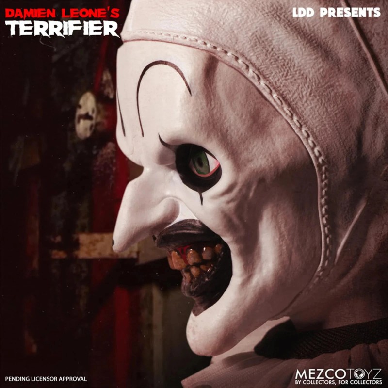 Mezco Terrifier Living Dead Dolls Presents Art the Clown