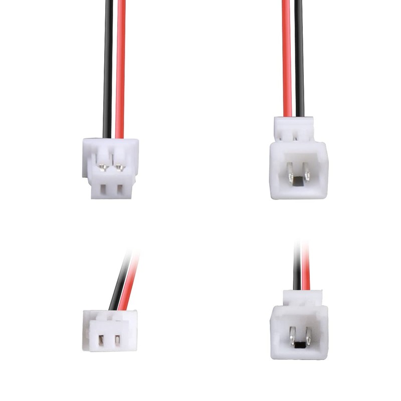 LYJEE 2 Pin Connector, 30 Pairs Mini Wire Connectors, 1.25