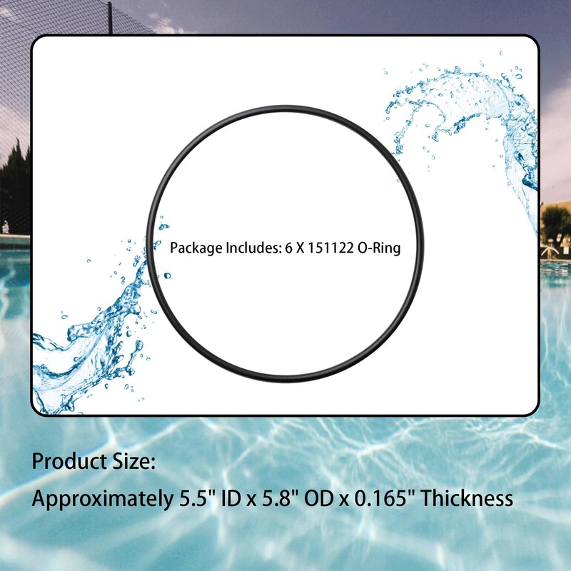 151122 O-Ring for Pentair Style Big Blue Water Filters Housings,
