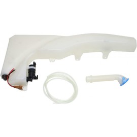 For Nissan Frontier Windshield Washer Reservoir 2005-2018 | w/Pump & Cap | Inlet | Filler Neck | Fluid Level Sensor Port | NI1288130 | 28910EA800