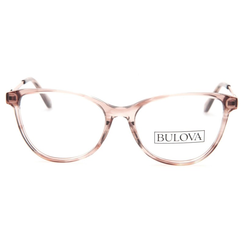 Bulova NEW BULOVA PAROS CRYSTAL BROWN EYEGLASSES GLASSES FRAME 53-16-140