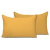 Pamposh Pillow Cases 2 Pack Super Soft Brushed Microfibre Pillow