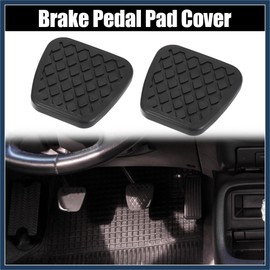INFINAUTO 2pcs Brake Clutch Pedal Pad Cover for Honda Accord Civic 46545 SA5 000 Rubber Pad Manual Replacement Stylish Design
