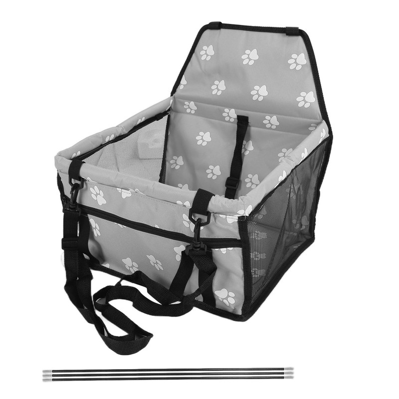 Bear Paw Pattern Pet Carrier Cage Washable Pet Car Travel