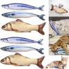 Mumoo Bear Cat Toys - 6 Pack Catnip Fish Toys