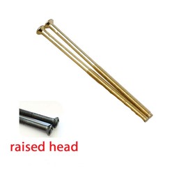 Brass Electrical Screws Long 50mm, 75mm Electrical Socket Switch Screw (20, 50mm)