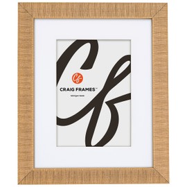 Craig Frames Linear, 20x26 Picture Frame Matted for a 16x22 Photo, Gold