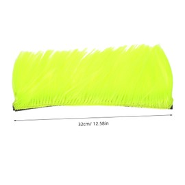 Kisangel Unique Motorbike Helmet Chicken Comb Decor Lightweight Ski Helmet Decoration Motorbike Helmet Ornament Ski Helmet Decoration