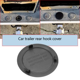 LT Easiyl Tow Bar Cover Compatible with Dodge Ram Replacement Part 68495076AA 55077311AB Black Step Pad Cap Rear Bumpers Clutch Ball Cover