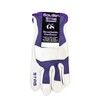 Women's Garden Glove Mesh Back Breathable Soft Grain Cowhide Palm,
