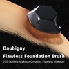 Foundation Makeup Brush For Self Tanner Flat Top Kabuki Hexagon