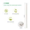 WYMOON Biodegradable Straws made of Natural Plant | 600 PCS