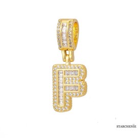 STARCHENIE 14K Gold Plated Diamond Initials Necklaces, Alphabet Pendant Letter A to Z Necklaces for Women man with Gift Box | Adjustable Chain, Minimalist, Tiny Dainty Alphabet Choker Necklaces:_G