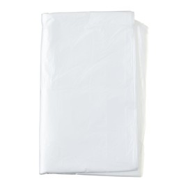 Fit For The Job 12ft x 12ft (3.6m x 3.6m) Polythene Dust Sheet Drop Cloth, Dustproof & Waterproof Ideal for Covering & Protecting Floors & Furniture from Spills & Splashes When Painting & Decorating