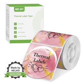 PM220 Label Printer Lable Tape, Maker Tape for Graffiti and Business:_50x50 Ombre in pastel Yellow
