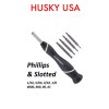 Husky 8-In-1 Precision Screwdriver Set - Phillips PH000 & Slotted