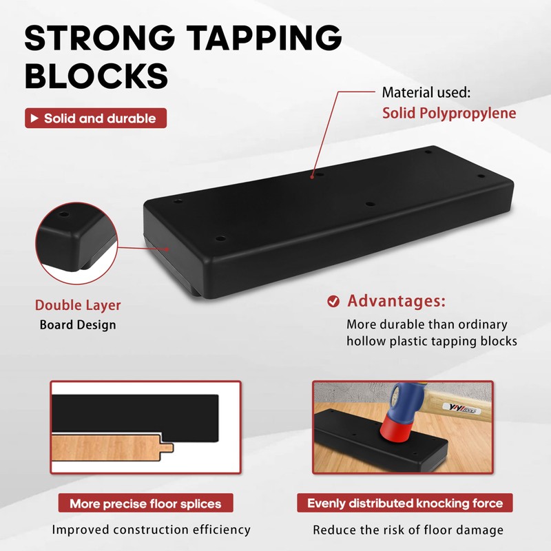 YIYITOOLS 43Pcs Laminate Wood Flooring Installation Kit,LVP Installation Kit,Vinyl Flooring