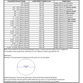 110 x 28 mm Clear Printed Black Perforated Shrink Band for Cosmetic Jars, Plastic Jars, and More. [Compatible Diameter Range: 2.4” – 2.6”] - Bundle of 250