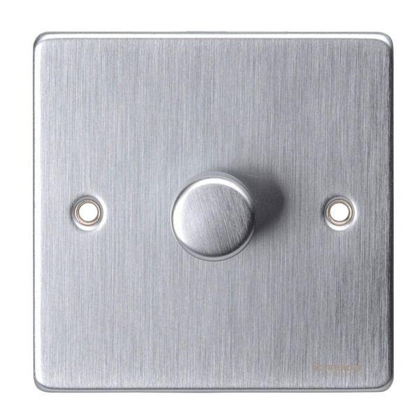 Schneider Electric GU6512CBC Ultimate Low Profile brushed chrome 1 gang
