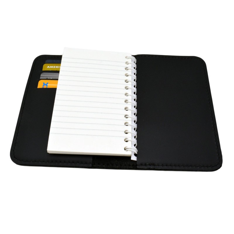 Perfect Fit Police Leather Book Style Memo Book Cover 3x5