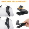 YEHOLDING Action Cam Mount Kit for Insta360 X4/X3/X2/Ace Pro/Ace, Backpack