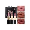Kit 3 Labiales Metalizados Ultra Brillantes Hidratantes Dura