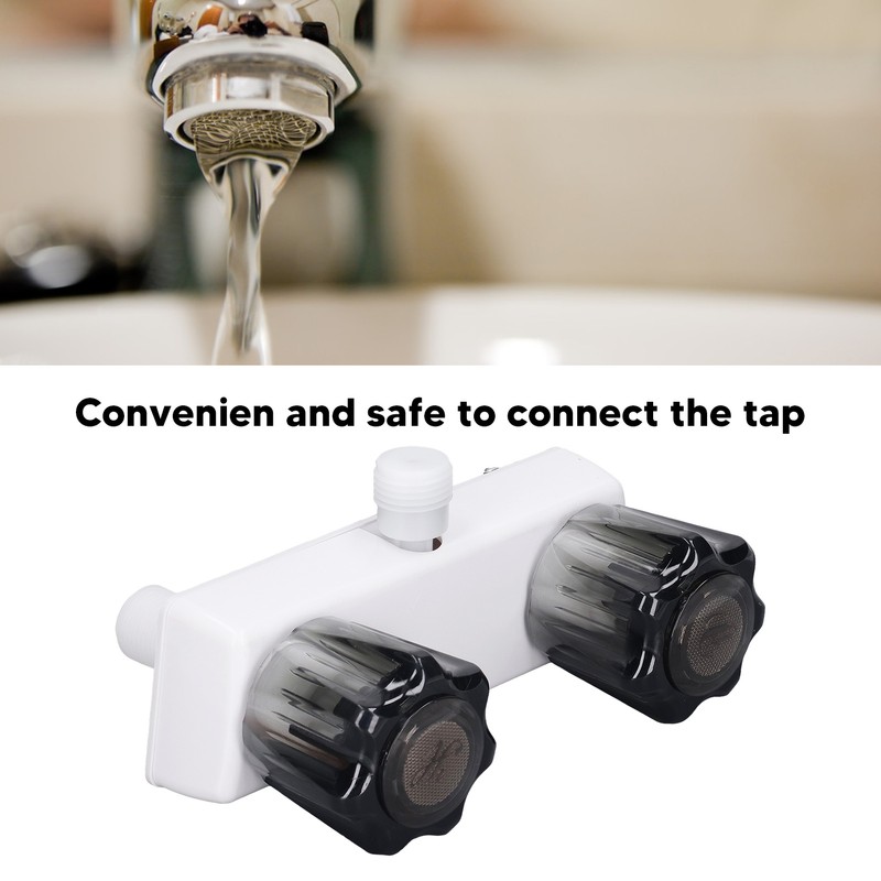 RV Shower Faucet Valve Diverter Shower Mixing Valve Control with