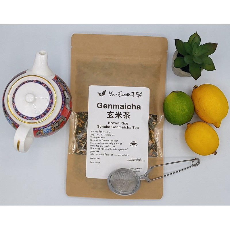 Your ExcellenTEA - Genmaicha 玄米茶 Brown Rice Sencha Green Loose