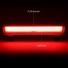 DNA MOTORING 3BL-GMCD00-3DG2-LED-RD Red Lens 3D LED High Mount 3rd