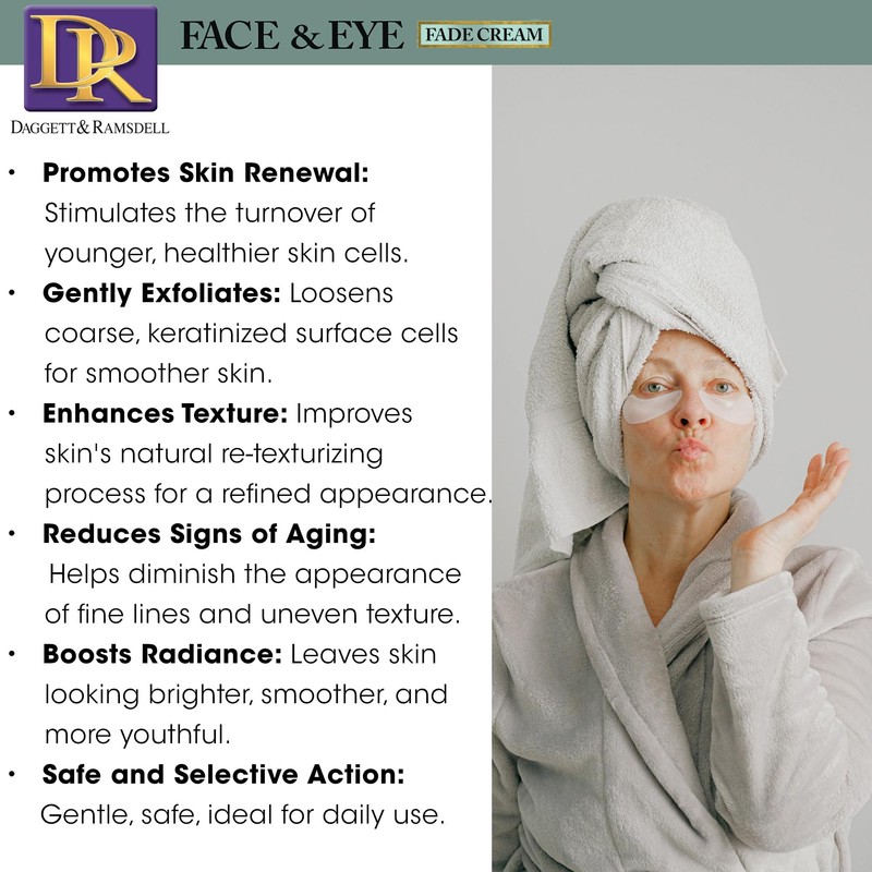 Daggett & Ramsdell Face and Eye Fade Cream with Oligopeptide