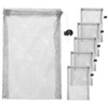 TIXIPEM 15 x 20cm Small Mesh Laundry Bags with Drawstring