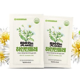 Cham & Deul Hwangto Nongwon 맛있는 하얀민들레 진액 90ml 30포 1박스 Delicious White Dandelion Extract 90ml 30 Sachets 1 Box