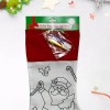 Simply Holiday Christmas Stocking Color Your Own Stocking Fabric Stocking