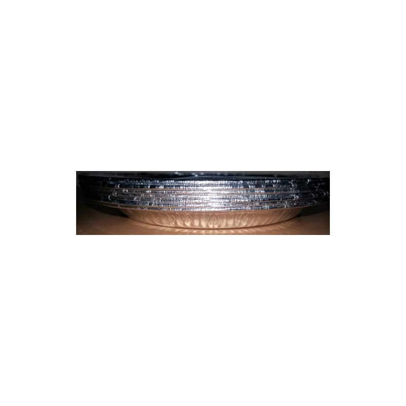 Zoom Round Aluminium Foil Pie Plate Dish 197mmx16mm Bake Oven