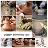 46 Pieces Pottery Tool Set Modelling Tool Polymer Clay Tool