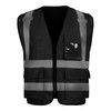 sesafety Reflective Safety Vest with Pockets and Zipper, High Visibility