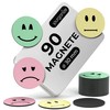 YOURGANIZE 90 Smileys Magnets, Diameter 30 mm, Ideal as a