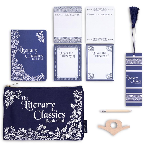 Steel Mill & Co Reading Kit Set with Book Journal,