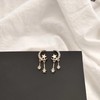 Sun Moon Earrings for Women Star Dangle Drop Earrings Crescent